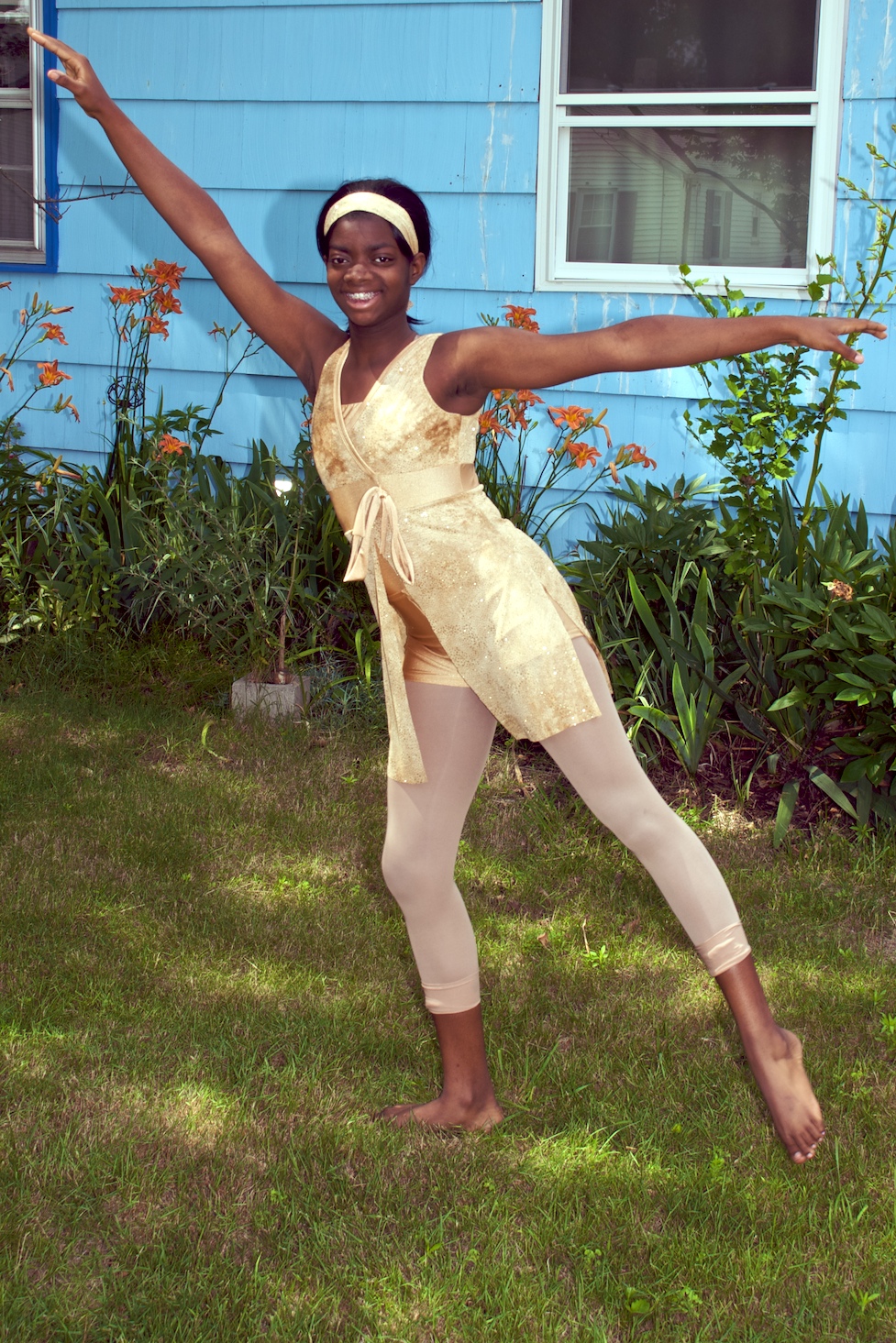 Her ballet was to Lion King.