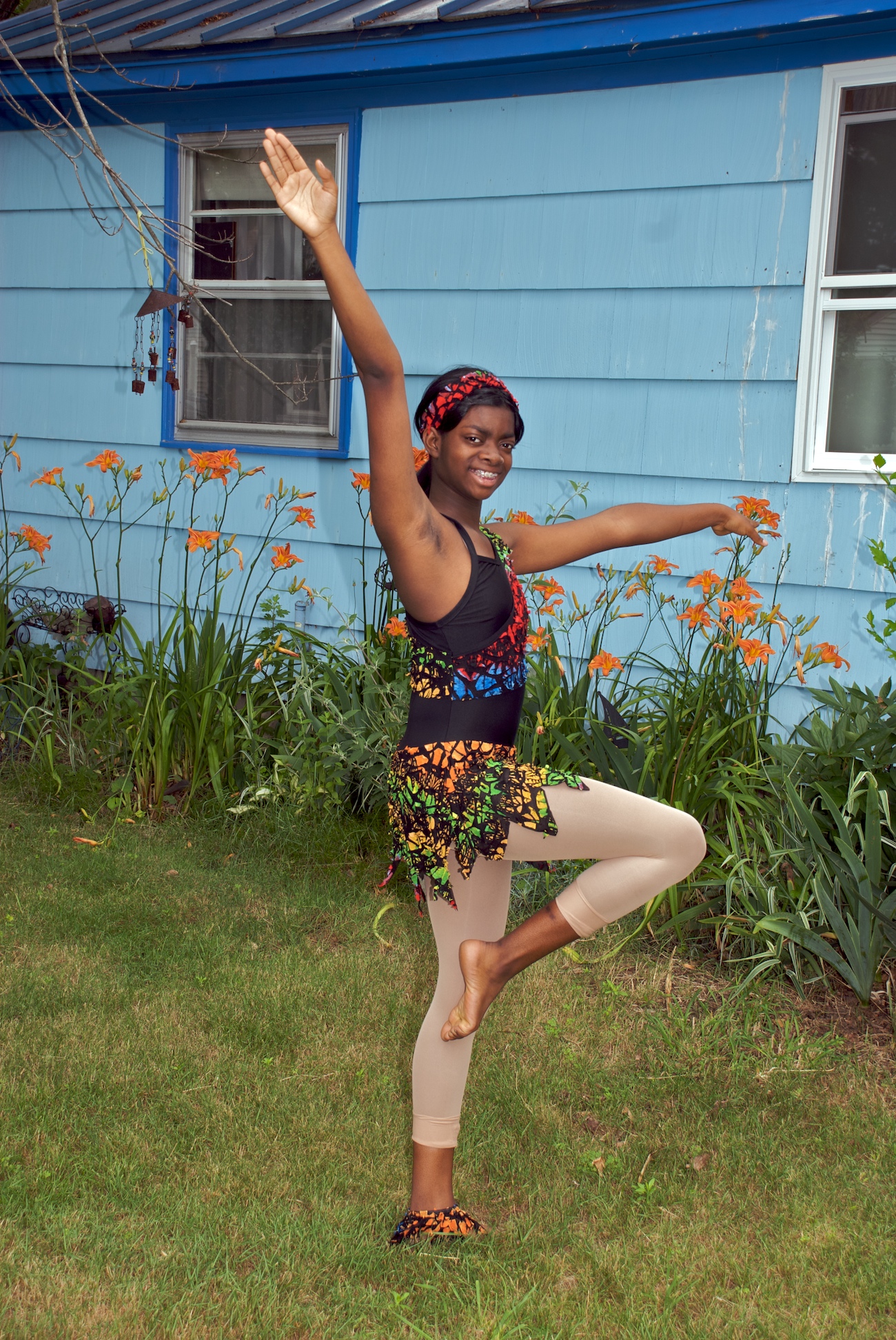 Blessin danced Waka waka