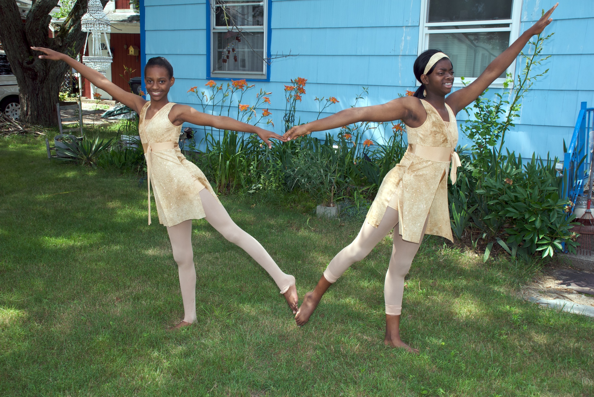 She and her sister balleted Lion King.